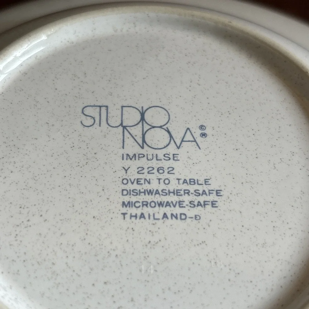 Mikasa Studio Nova Impulse Y2262 Soup Cereal Bowl 90's Y2K Set Of‎ 2